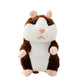 Hamster En Peluche Qui Parle Brun | Lilikdo